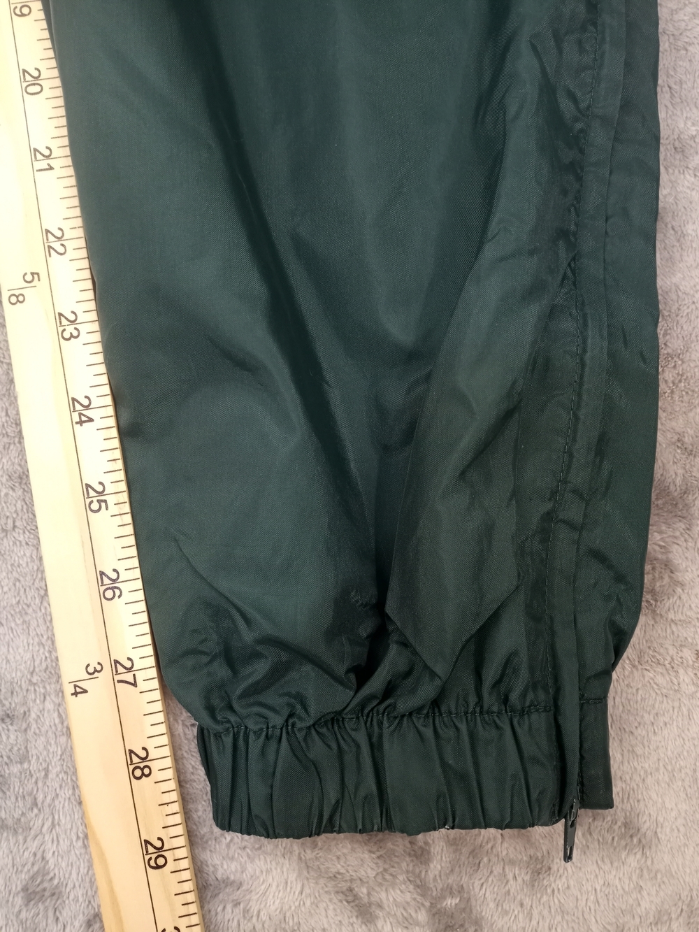 Nike Vintage Men's Forest Green Windbreaker Joggers Pants Size Medium - Picture 9 of 10